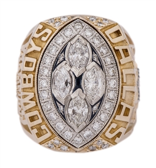 1993 Dallas Cowboys Super Bowl XXVIII Champions Player Ring - Presented To Jimmy Smith (PSA/DNA)